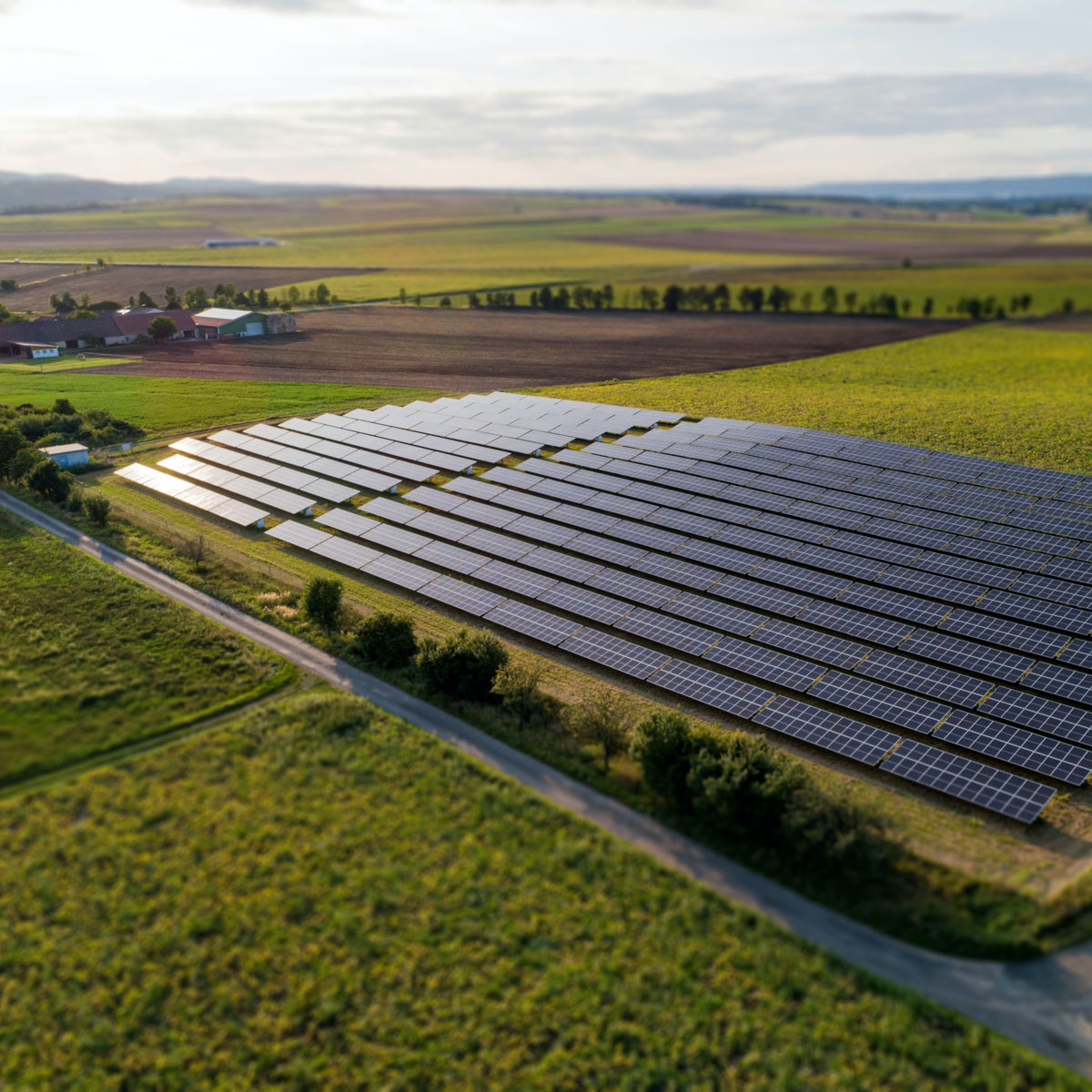 Renewable Energy - Solar Panel Field